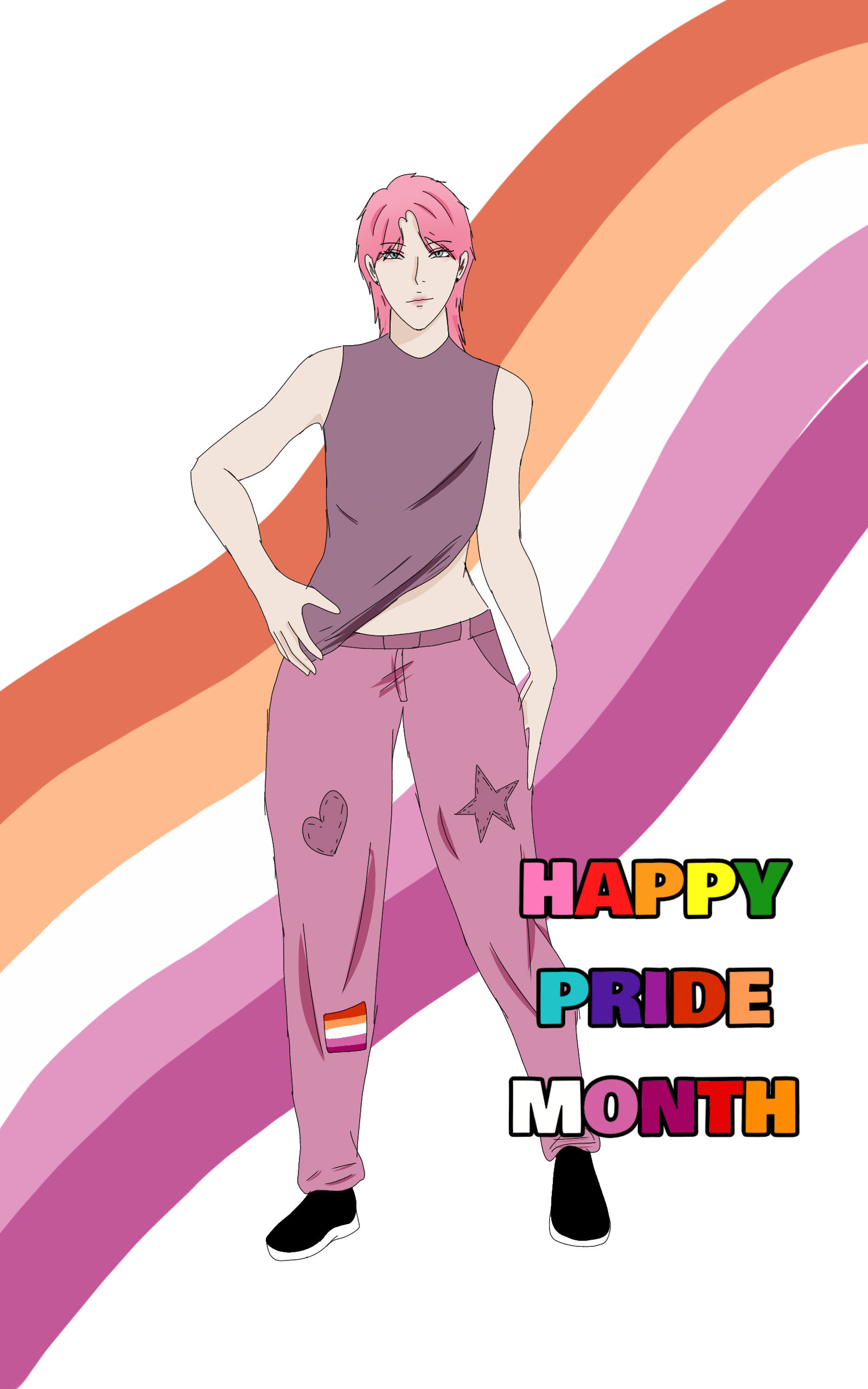 happy pride month - ibisPaint