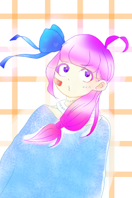 イカレテル変顔女の子