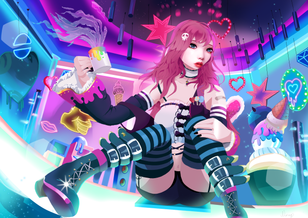 Neons girl (kız)