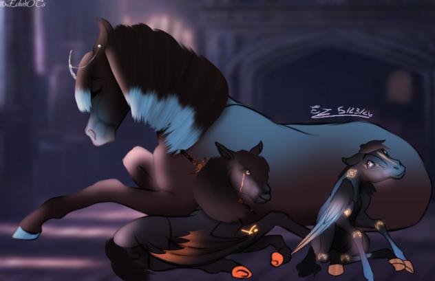 ~ Deimos, Ares, and Hel ~