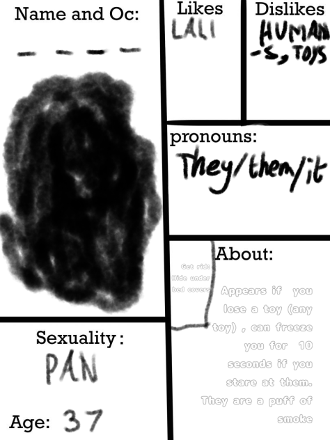 Last character I promise