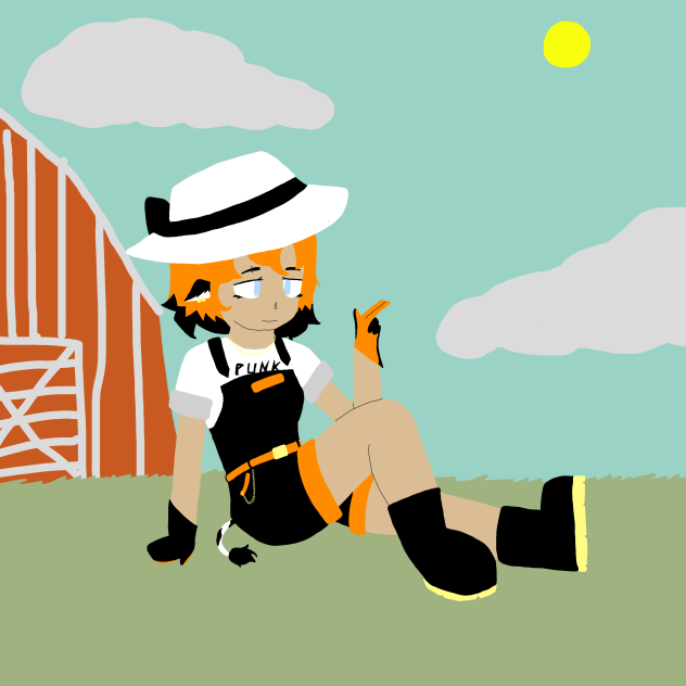 gardener cow girl
