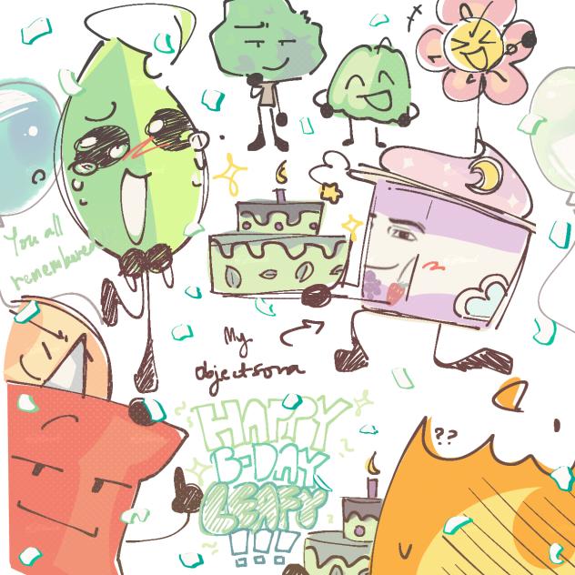 🥳HAPPY BIRTHDAY LEAFYY💚🎊🎉
