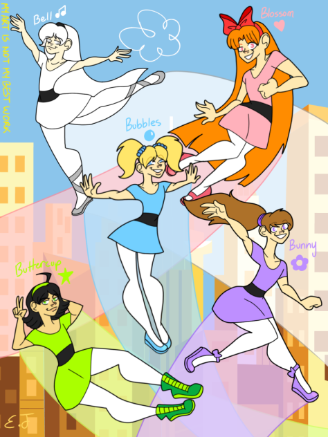 The Powerpuff Girls Speedpaint(No Sound)