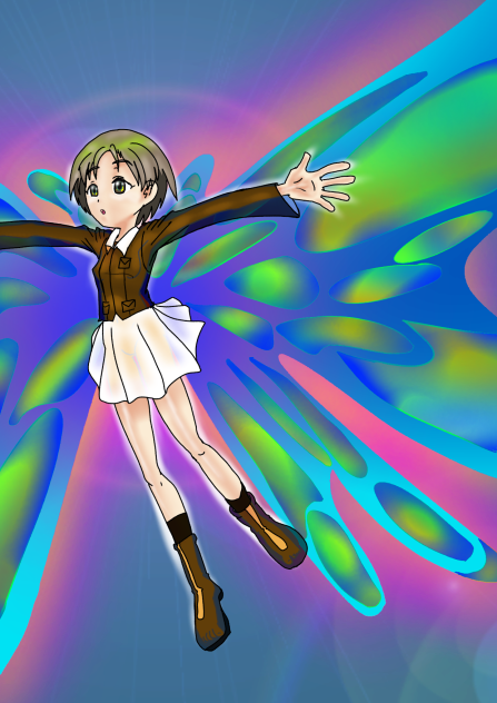 月光蝶であーる！　丸山紗希