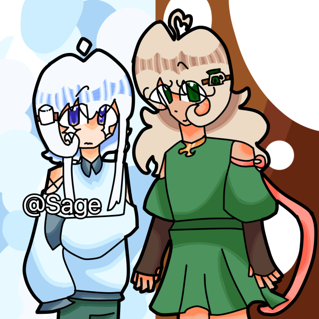 ❄️!Marshy and Sweetie!🍬