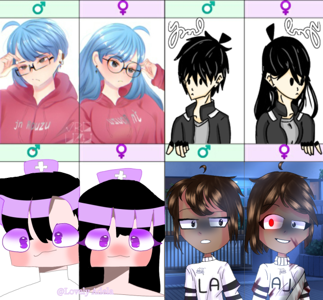 Genderbend collab