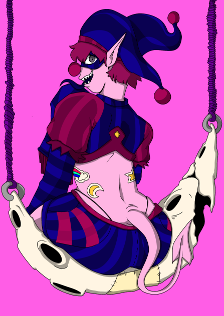 - clown comission - ibisPaint
