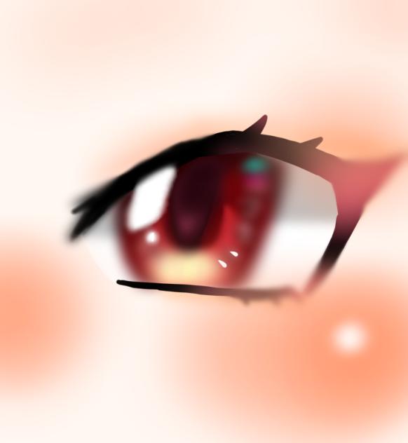 目のメイキング動画❣️