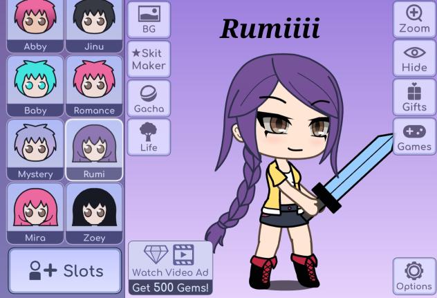 gacha life Rumii
