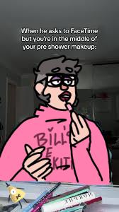 pre shower makeup 😘