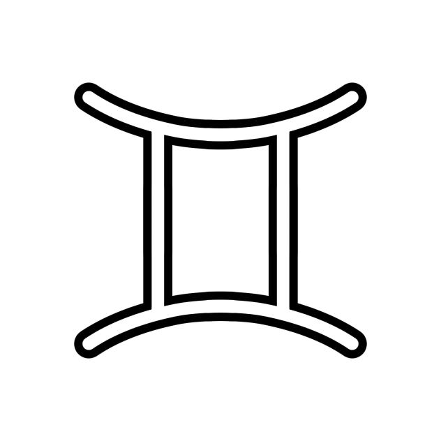 ふたご座♊のマーク