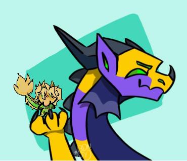 Collab with banana dragonerd