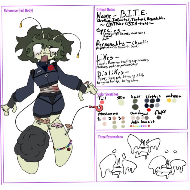 B.I.T.E - OC for friend