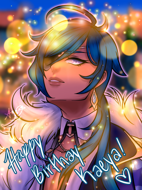 Happy Birthday Kaeya! ❄️ 11.30