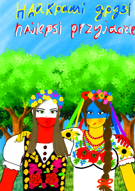 найкращі друзі 🇺🇦 🇵🇱 - ibisPaint