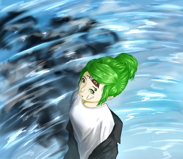 滲み