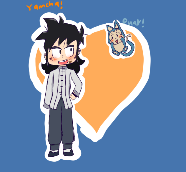 Puar and Yamcha!