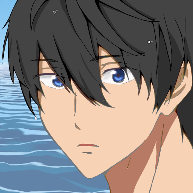 七瀬遙 トレースしてみた