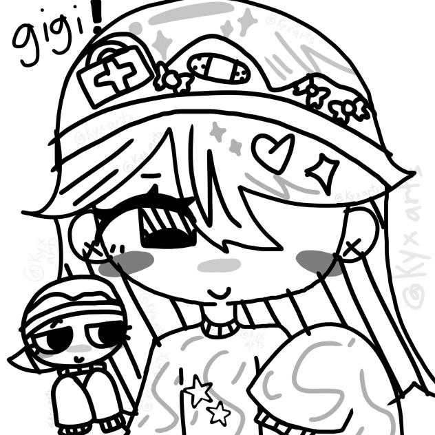 GIGI (not colored)