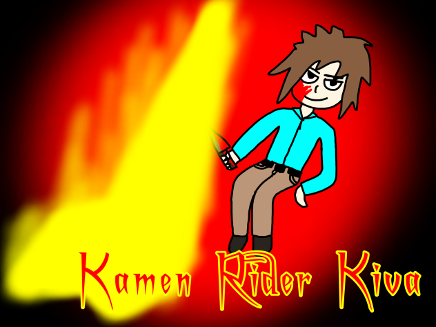 Kamen Rider Kiva Chapter 1 Cover - ibisPaint