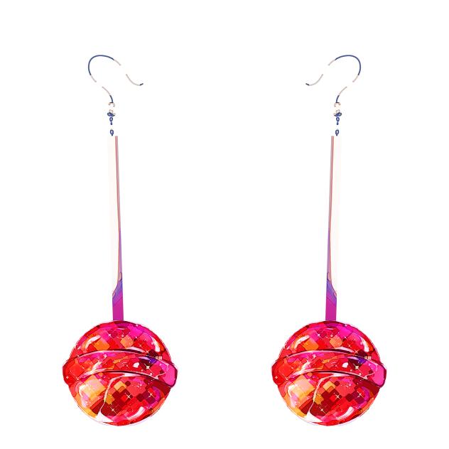 Red Lollipop earrings