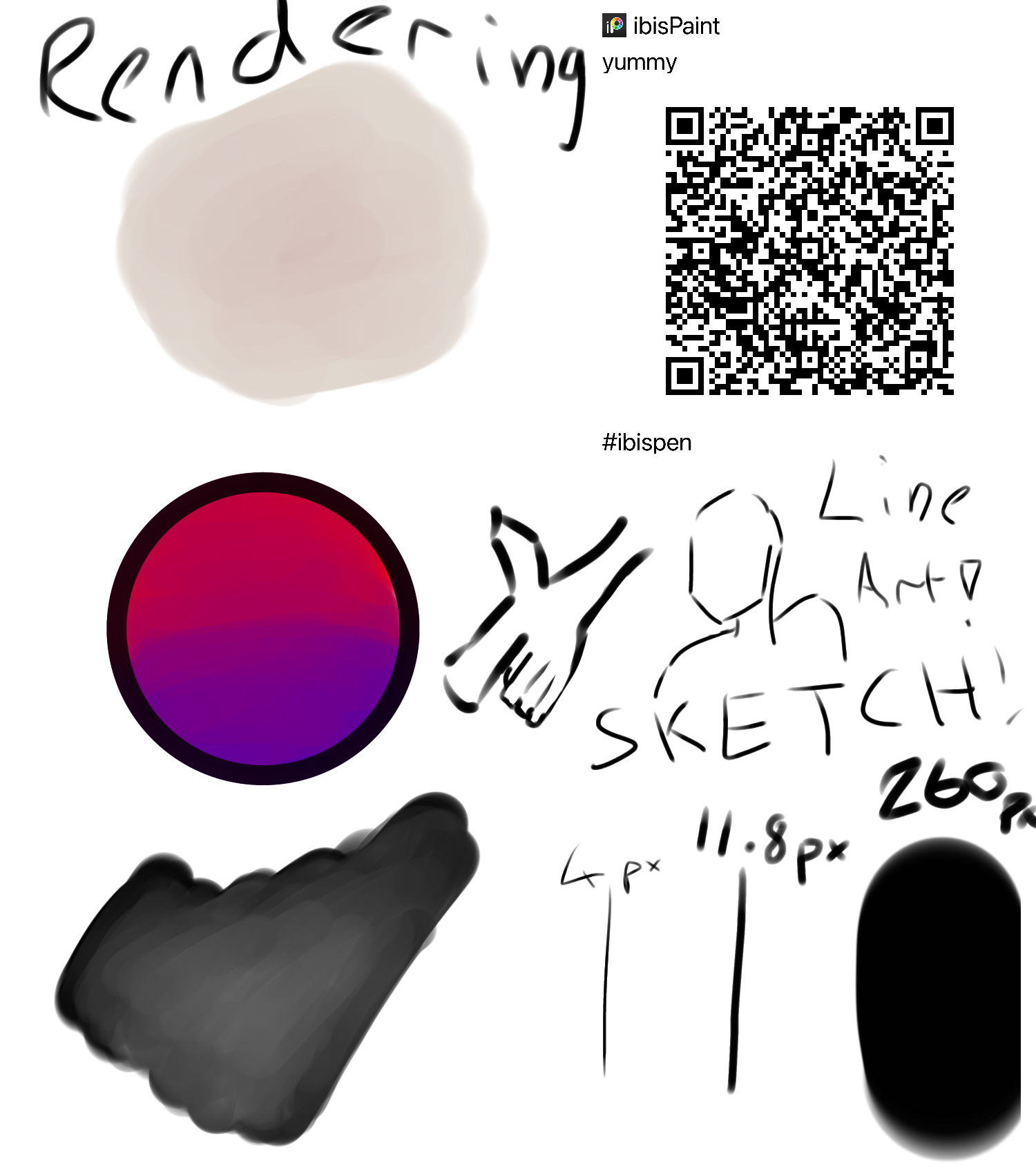 My main brush - ibisPaint