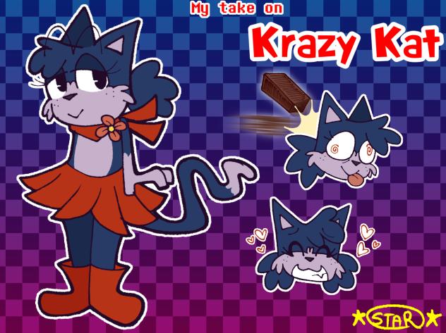 My version of “Krazy Kat”