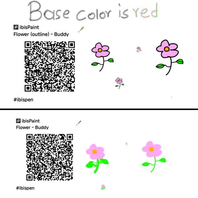 flowers - adver - ibisPaint