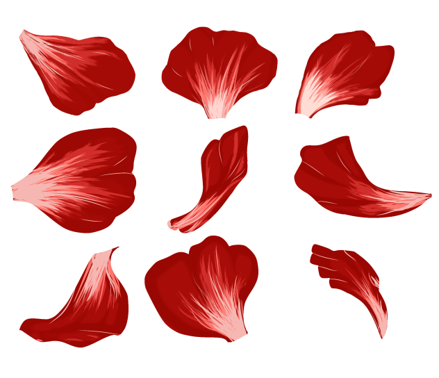 Red Petals ibisPaint