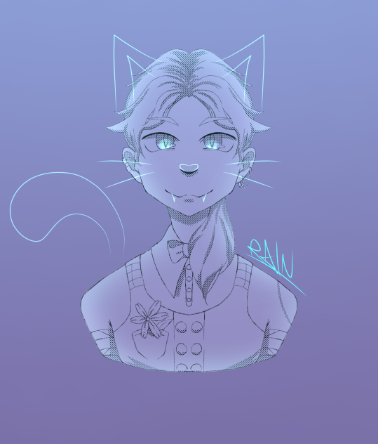 cheshire cat as a human