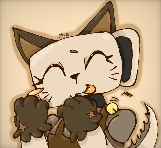 kitty cat named shelly ( dandys world )