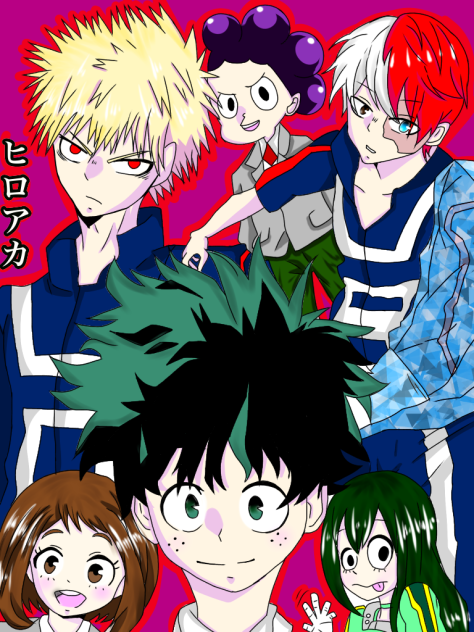 ヒロアカ Ibispaint