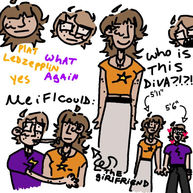 The Girlfriend doodles