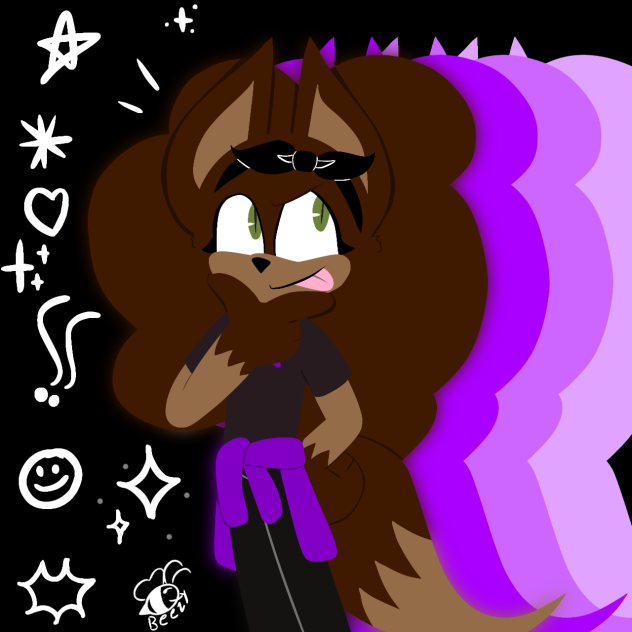 Silly Fox Gurl ^^ - Gift Art