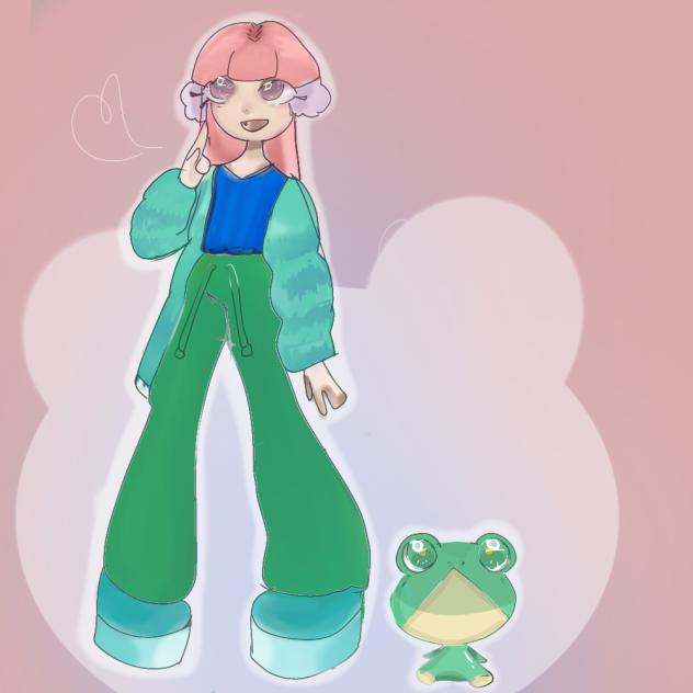 cute frog idol