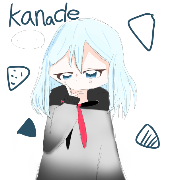 ショートカットの奏ちゃん