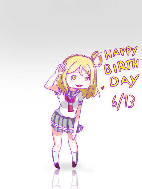 お誕生日おめでとうございますマリ~