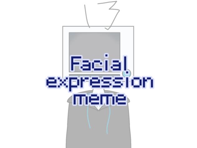 Facial expression meme