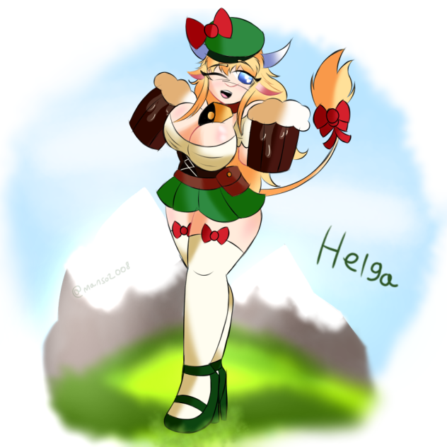Helga Splash Art