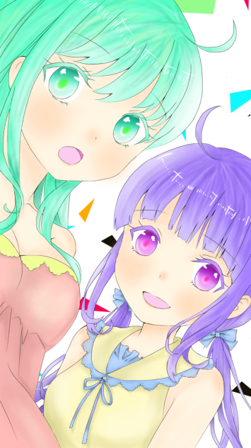 女の子2人