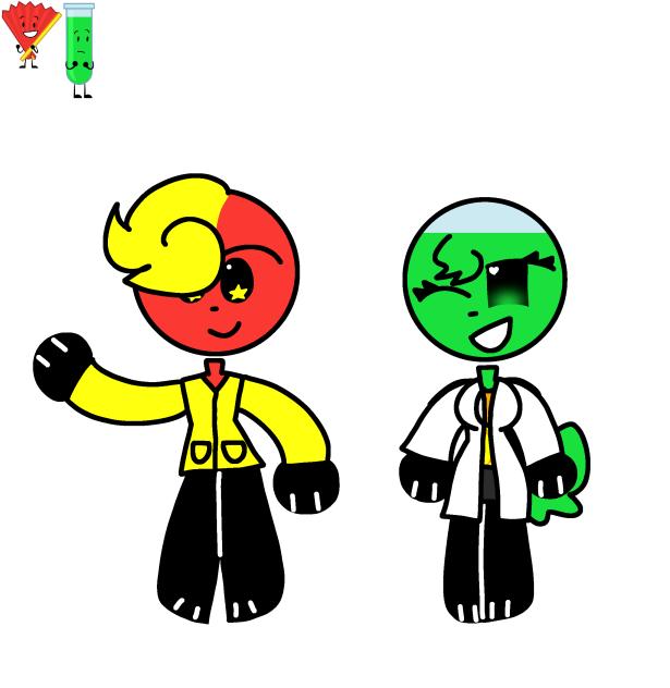 fan and test tube's handlers!