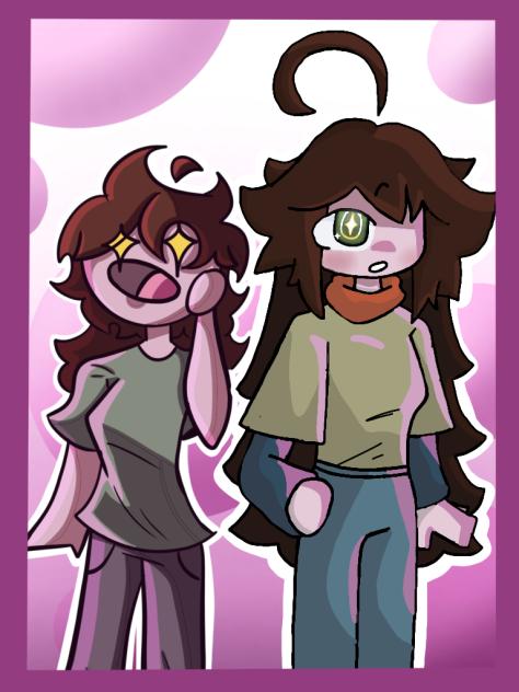 Art collab with Grem ^^