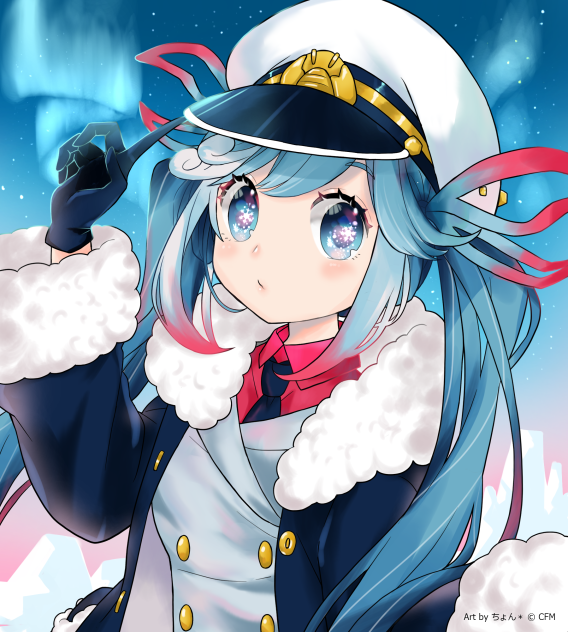 第十九回塗りマス雪ミクちゃん