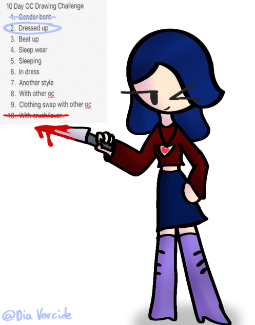 10 day oc challenge! day 2!