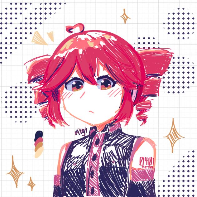 テトちゃんらくがき