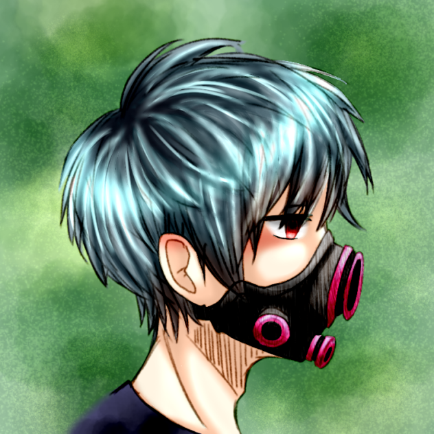 【線画】ガスマスク【拝借】