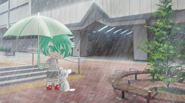 RAINY DAY FOR MIDORIYA