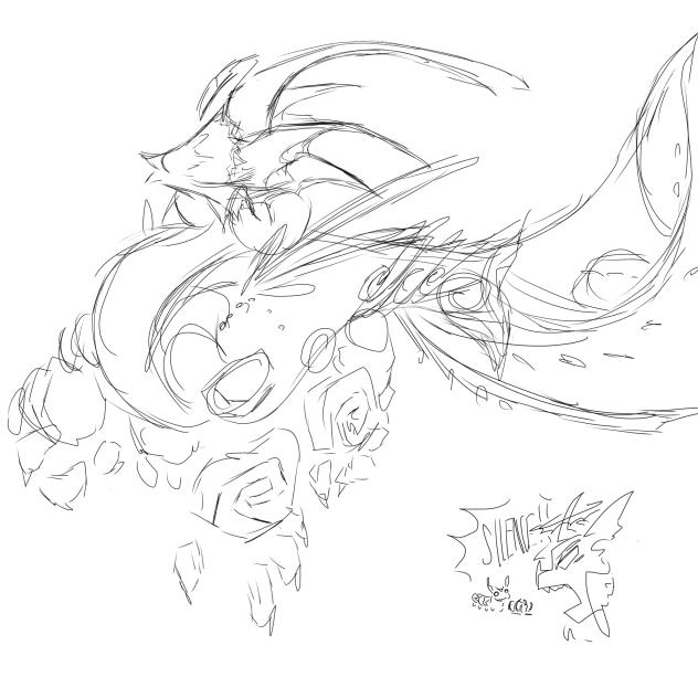 novus warden ( and a lil doodle )