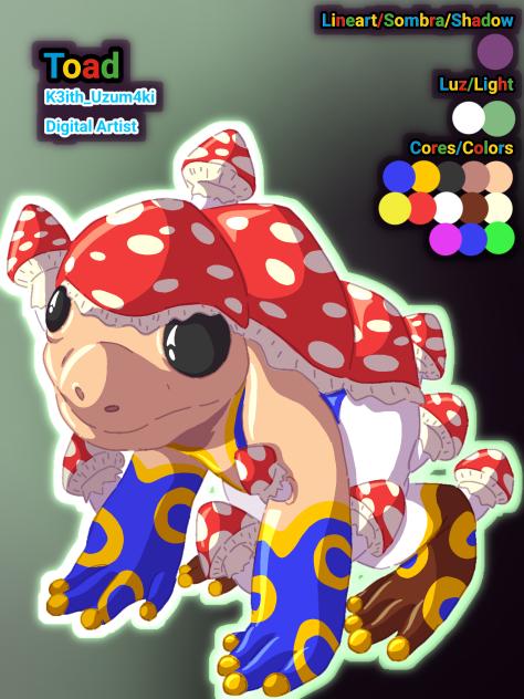 Toad - Super Mario;